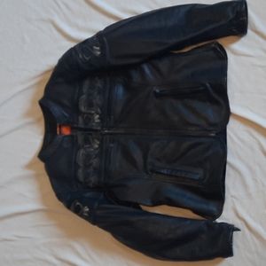 Leather Jacket/Skulls